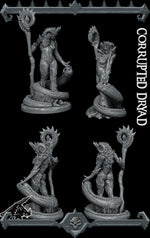 CORRUPTED DRYAD - Miniature l Dungeons and dragons | Cthulhu | Pathfinder | War Gaming