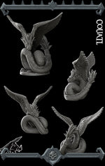 COUATL - Miniature | All Sizes | Dungeons and Dragons | Pathfinder | War Gaming