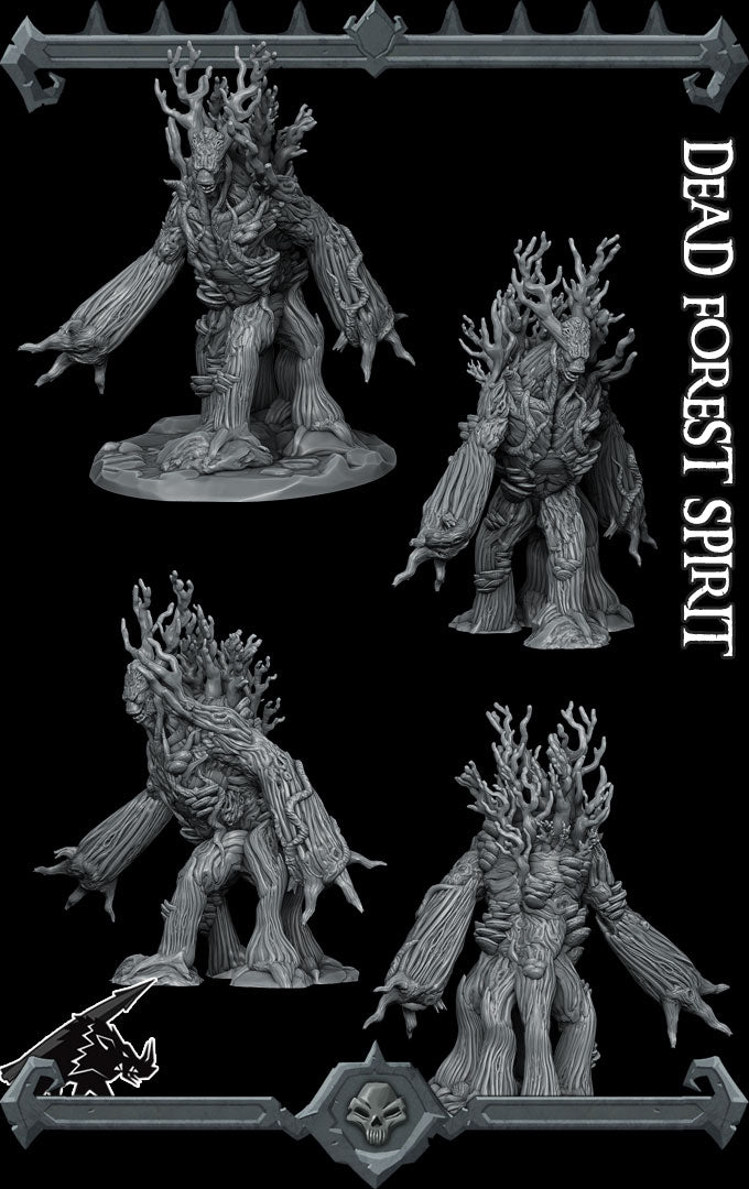 DEAD FOREST SPIRIT- Miniature | Dungeons and Dragons | Pathfinder | War Gaming
