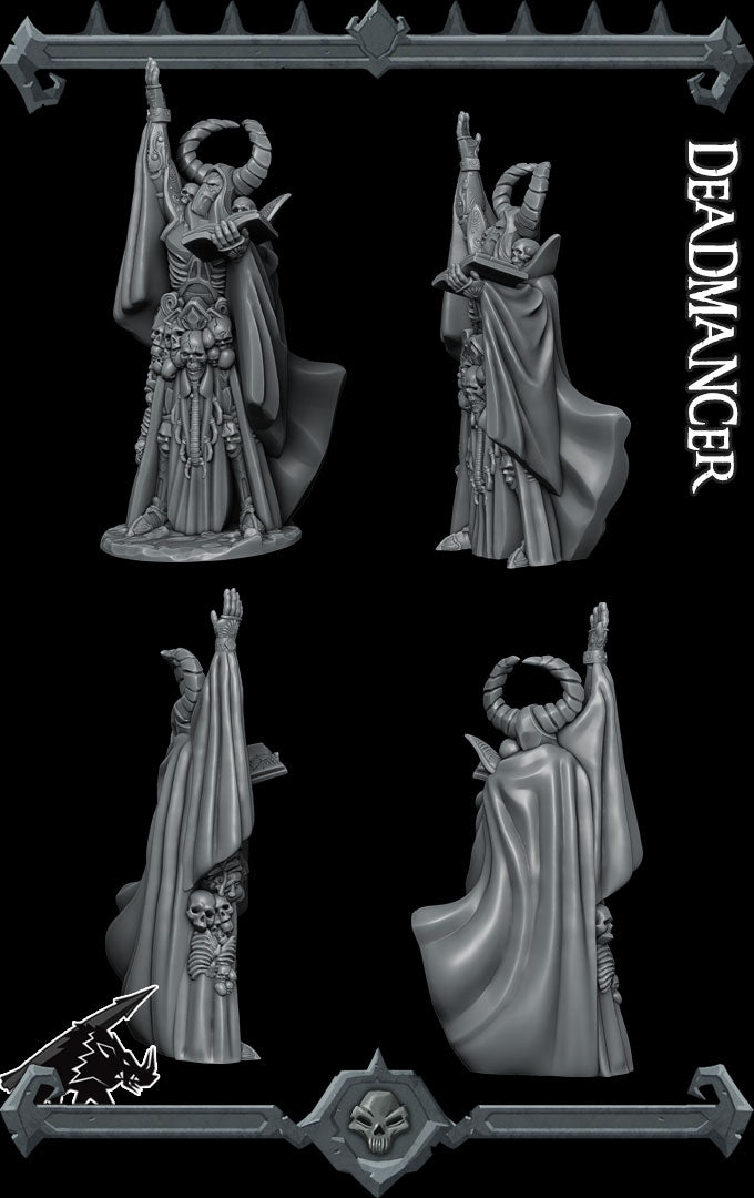 DEADMANCER - Miniature | Dungeons and Dragons | Pathfinder | War Gaming