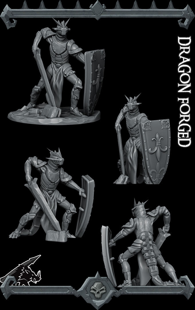 DRAGON FORGED - Miniature | Dungeons and dragons | Cthulhu | Pathfinder | War Gaming