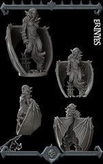 ERINYES - Miniature | All Sizes | Dungeons and Dragons | Pathfinder | War Gaming