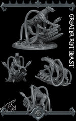 GREATER RIFT BEAST - Miniature | All Sizes | Dungeons and Dragons | Pathfinder | War Gaming