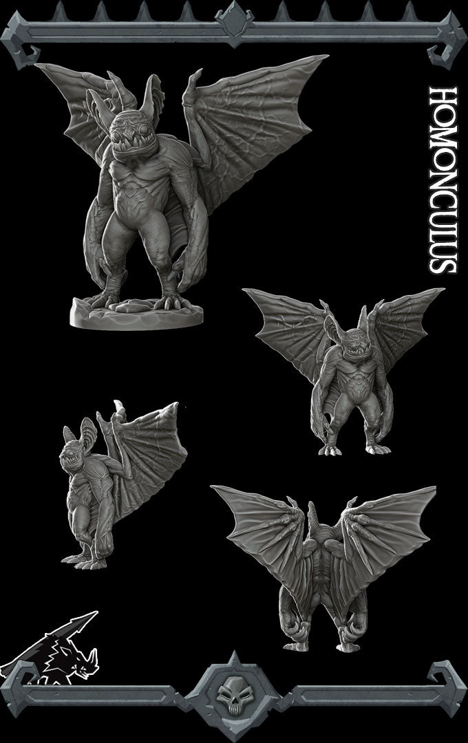 HOMUNCULUS Miniature Model - All Sizes | Dungeons and Dragons | Pathfinder | War Gaming