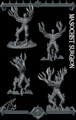 MASOCHIST SURGEON - Miniature | Dungeons and Dragons | Pathfinder | War Gaming