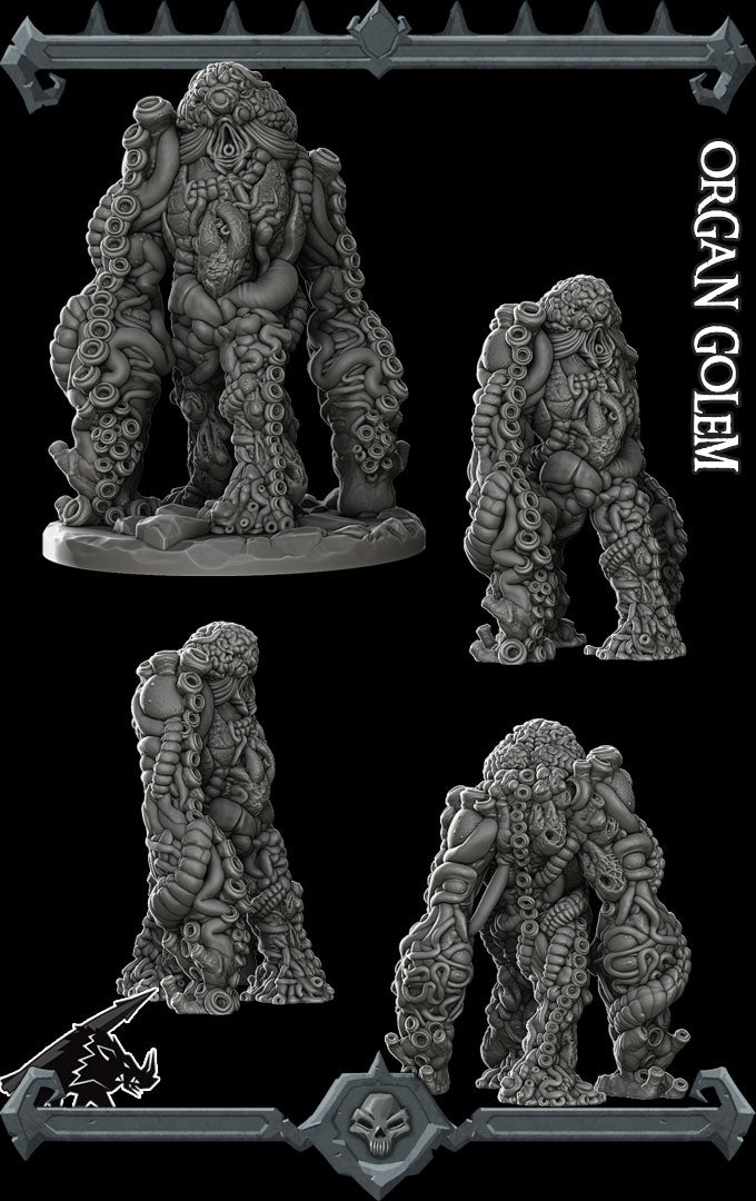 ORGAN GOLEM - Miniature | All Sizes | Dungeons and Dragons | Pathfinder | War Gaming