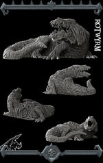 ROTWYRM - Miniature Model | All Sizes | Dungeons and Dragons | Pathfinder | War Gaming