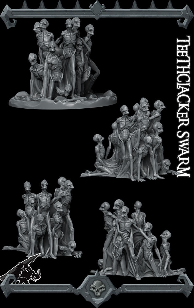 TEETHCLAKER SWARM - Miniature | All Sizes | Dungeons and Dragons | Pathfinder | War Gaming