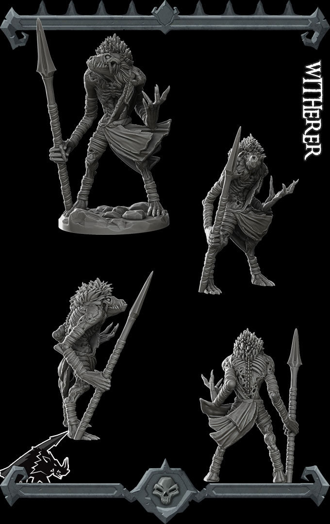 WITHERER - Miniature | All Sizes | Dungeons and Dragons | Pathfinder | War Gaming