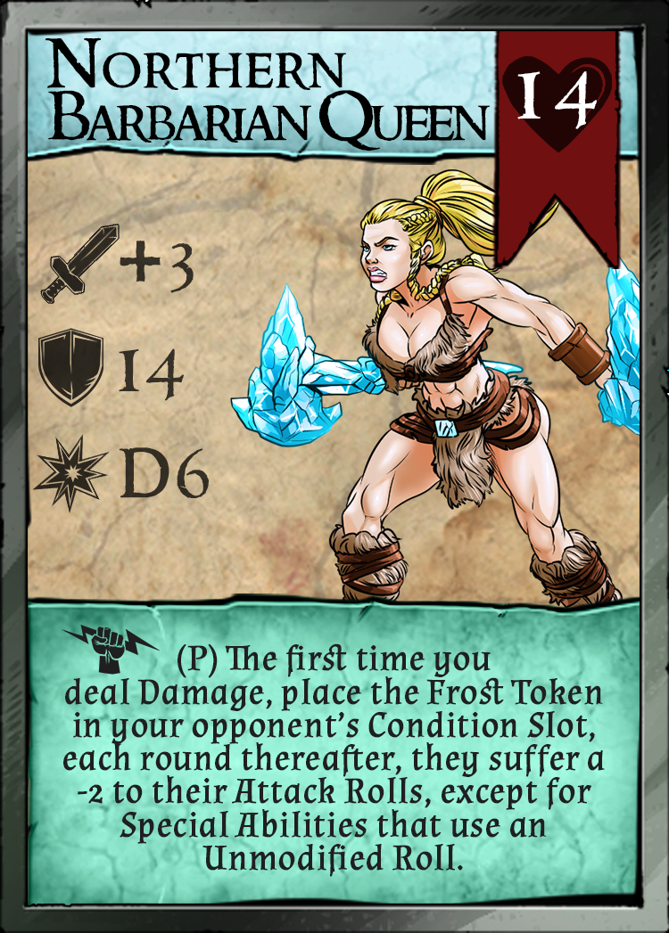 Northern Barbarian Queen - Pit Fighter Champion Miniature