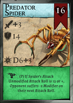 Predator Spider - Pit Fighter Champion Miniature