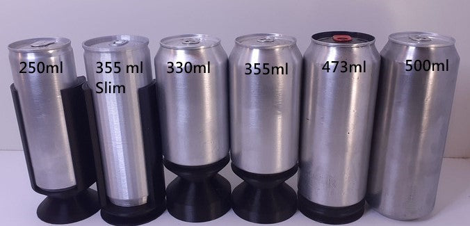 Necromancer Themed Mythic Mug Can Holder with FREE Riser Insert (With Handle)