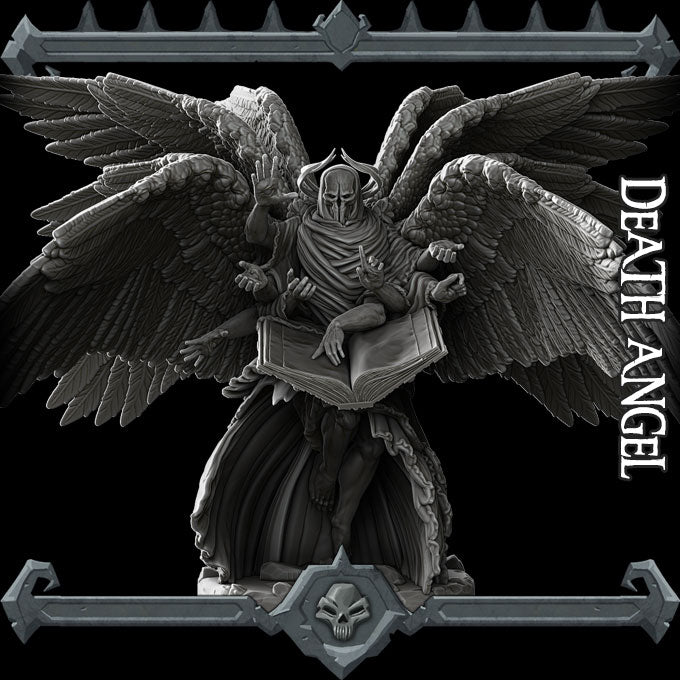 DEATH ANGEL - EPIC Sized Statue | Dungeons and dragons | Cthulhu| Pathfinder | War Gaming