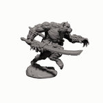 Tabaxi Samurai Fighter - Pit Fighter Champion Miniature