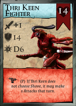 Thri-Keen Fighter - Pit Fighter Champion Miniature