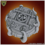 Steampunk Cthulhu Mechanical Token Box with a twist lock by Digital Taxidermy