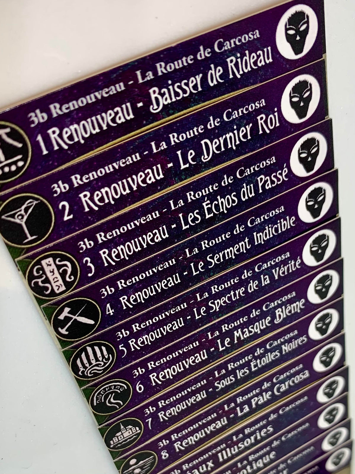 Renouveau - La Route de Carcosa : Horreur à Arkham JCE - Intercalaires - Langue Française