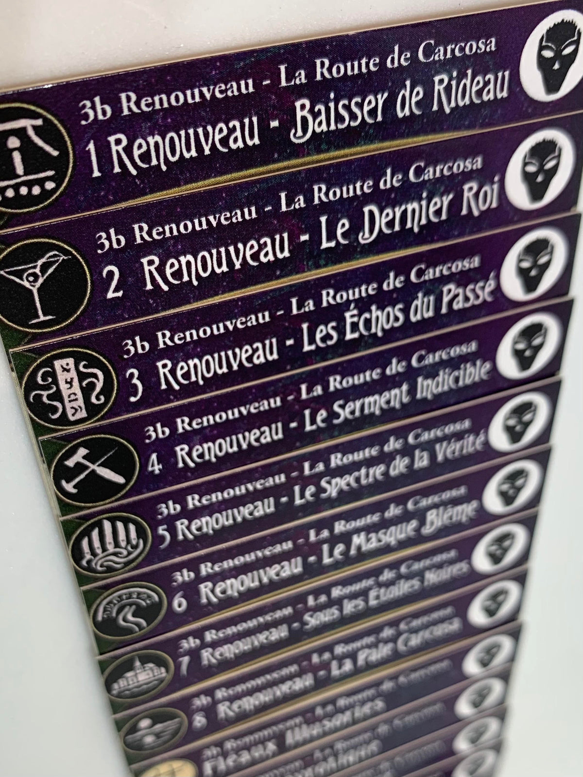 Renouveau - La Route de Carcosa : Horreur à Arkham JCE - Intercalaires - Langue Française