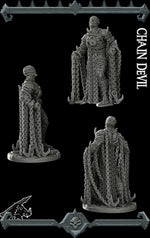 CHAIN DEVIL - Miniature -All Sizes | Dungeons and Dragons | Pathfinder | War Gaming