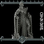 CHAIN DEVIL - Miniature -All Sizes | Dungeons and Dragons | Pathfinder | War Gaming
