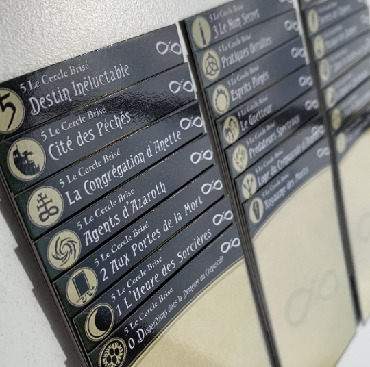 Le Cercle Brisé : Horreur à Arkham JCE - Intercalaires - Langue Française