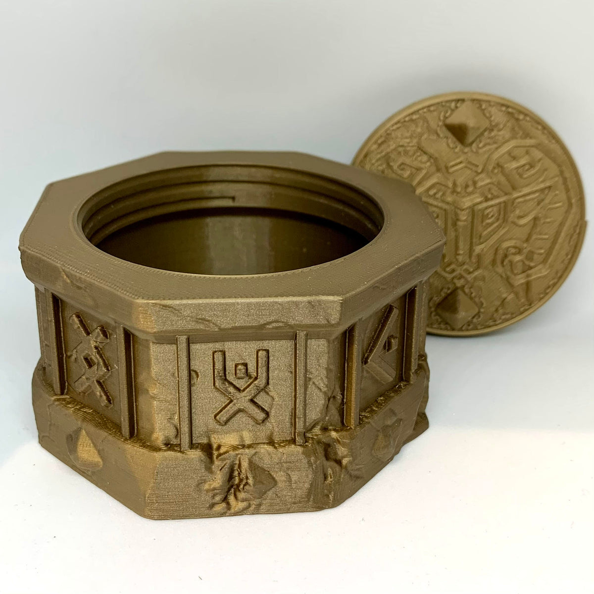 Dwarf Themed Dice Box Storage Container