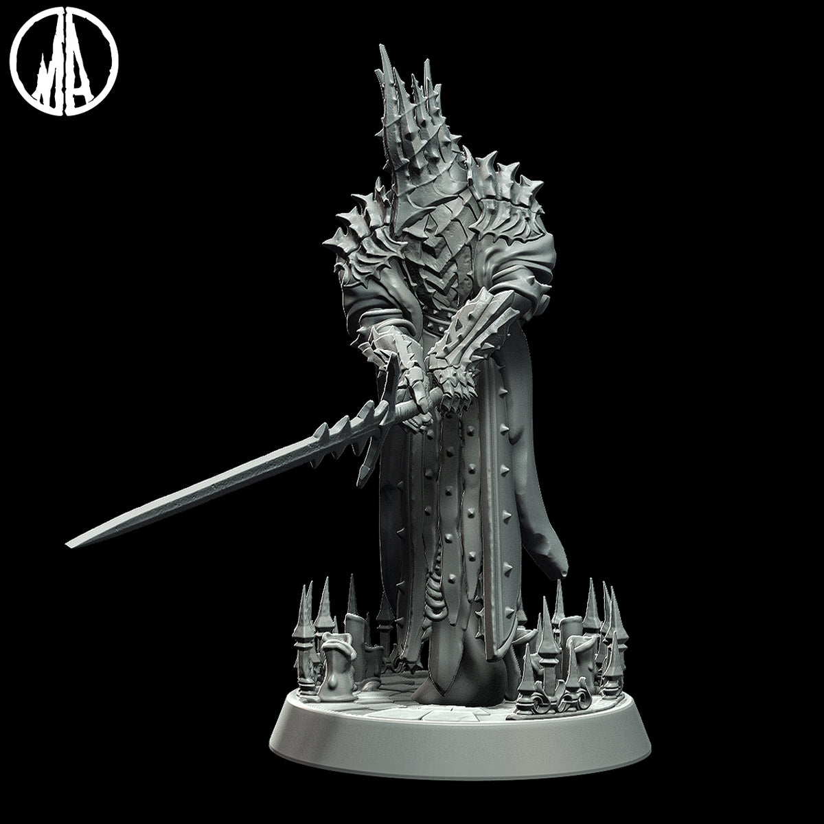 Forsaken Duke | 32mm Scale Resin Model | From the Lost Souls Collection