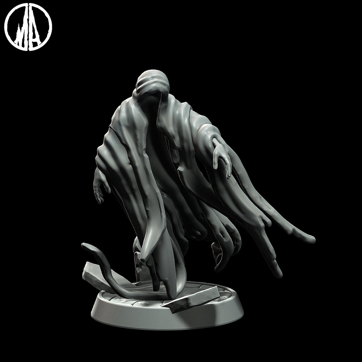 Ghosts | 32mm Scale Resin Model | From the Lost Souls Collection