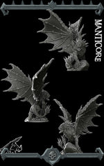 MANTICORE - Miniature | All Sizes | Dungeons and Dragons | Pathfinder | War Gaming