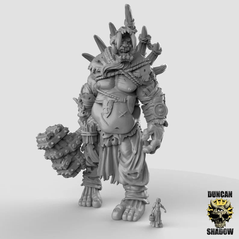Titan King with Hammer Resin Model for Dungeons & Dragons | Board RPG's