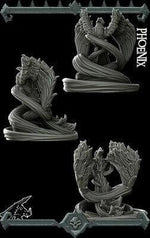 PHOENIX - Miniature Resin Model I All Sizes | Dungeons and Dragons | Pathfinder | War Gaming