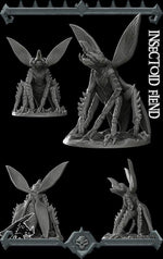 INSECTOID FIEND - Miniature -All Sizes | Dungeons and Dragons | Pathfinder | War Gaming