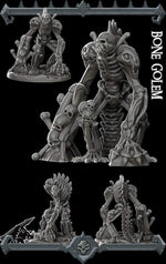 BONE GOLEM - Miniature -All Sizes | Dungeons and Dragons | Pathfinder | War Gaming