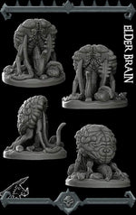 ELDER BRAIN - Miniature -All Sizes | Dungeons and Dragons | Pathfinder | War Gaming