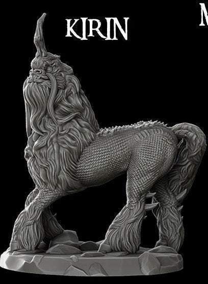 KIRIN - Miniature -All Sizes | Dungeons and Dragons | Pathfinder | War Gaming
