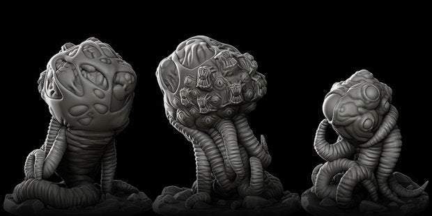 TENTACLED ABOMINATIONS - Miniature -All Sizes | Dungeons and Dragons | Pathfinder | War Gaming
