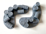 Oil Drums Barricade / Scenery /Terrain / Diorama