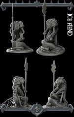 ICE FIEND - Miniature -All Sizes | Dungeons and Dragons | Pathfinder | War Gaming