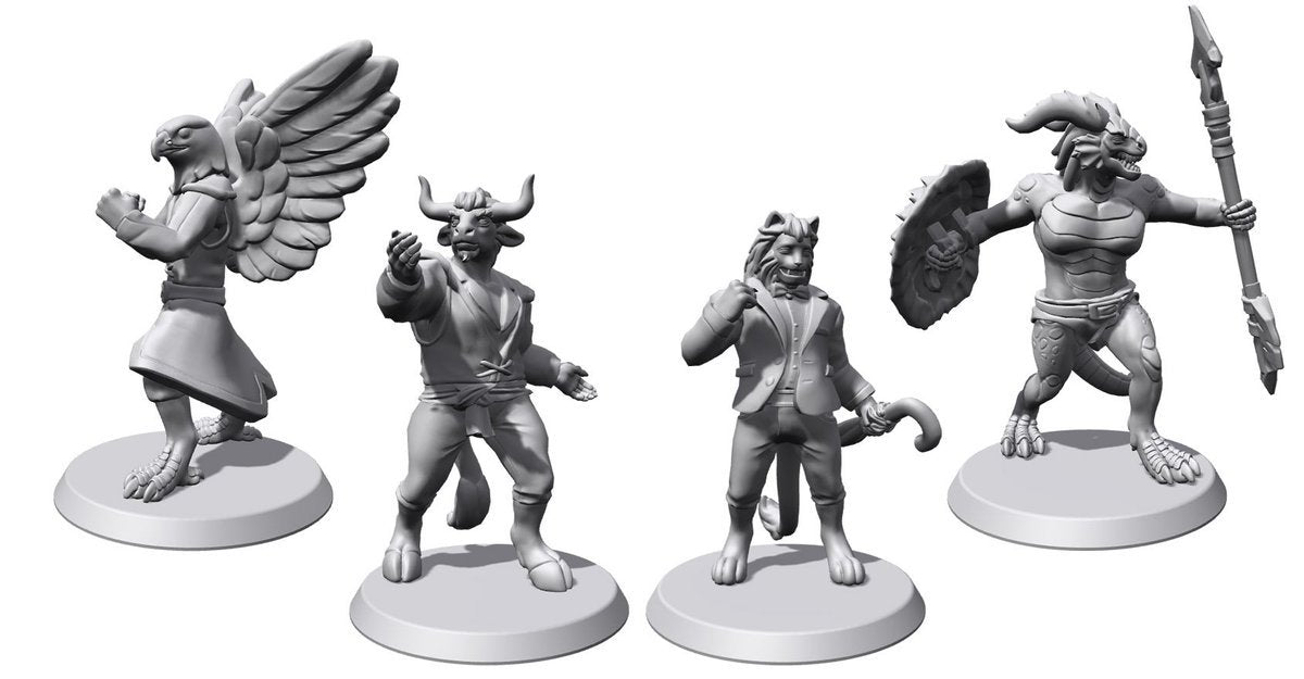 Hero Forge UK Print Service - Create Your Own Miniatures for Dungeons & Dragons
