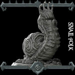 SNAIL FOLK - Miniature -All Sizes | Dungeons and Dragons | Pathfinder | War Gaming