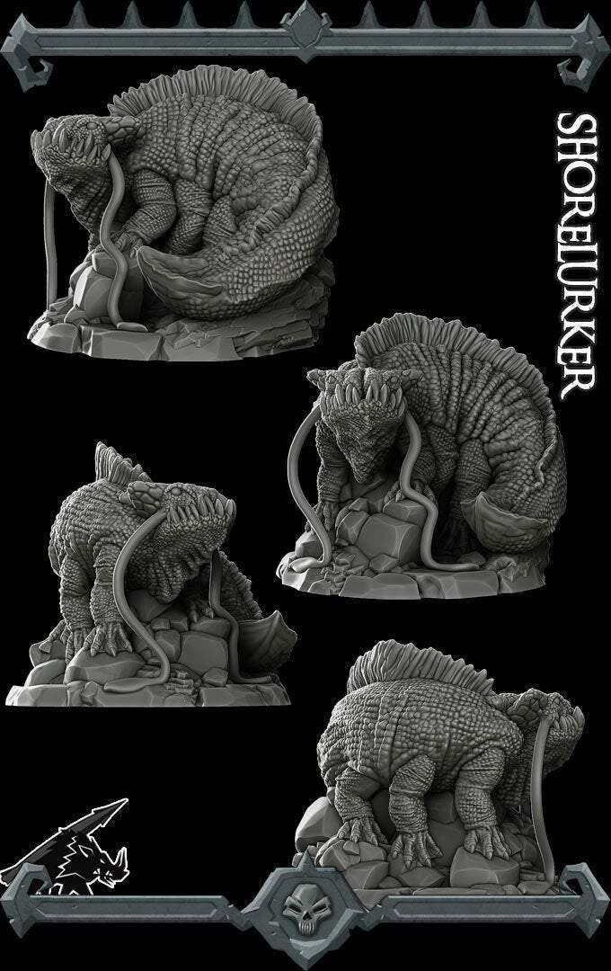 SHORELURKER - Miniature -All Sizes | Dungeons and Dragons | Pathfinder | War Gaming