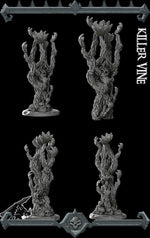 KILLER VINE - Miniature -All Sizes | Dungeons and Dragons | Pathfinder | War Gaming