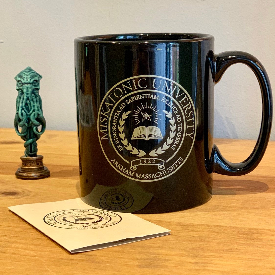Miskatonic University Mug Cup |Cthulhu | Lovecraft | Mythos | Arkham Horror | Eldritch