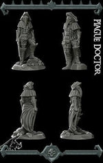 Plague Doctor - Miniature - All Sizes | Dungeons and Dragons | Pathfinder | War Gaming