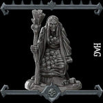 HAG/WITCH Miniature Model -28mm, 32mm up to 8 Inches | Dungeons and Dragons | Pathfinder | Tabletop Gaming