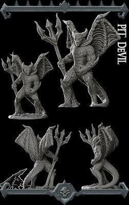 Pit Devil - Miniature -All Sizes | Dungeons and Dragons | Pathfinder | War Gaming