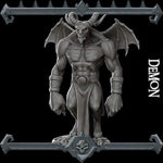 Demon - Miniature -All Sizes | Dungeons and Dragons | Pathfinder | War Gaming