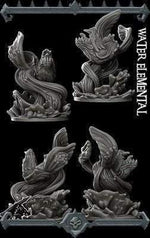 Water Elemental - Miniature -All Sizes | Dungeons and Dragons | Pathfinder | War Gaming