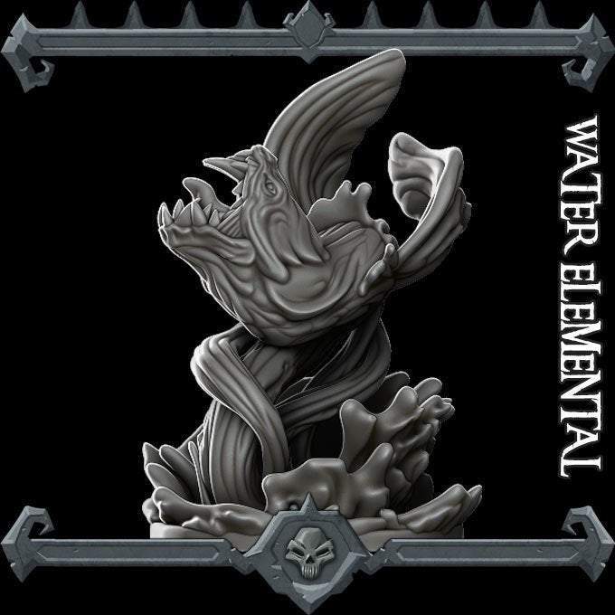 Water Elemental - Miniature -All Sizes | Dungeons and Dragons | Pathfinder | War Gaming