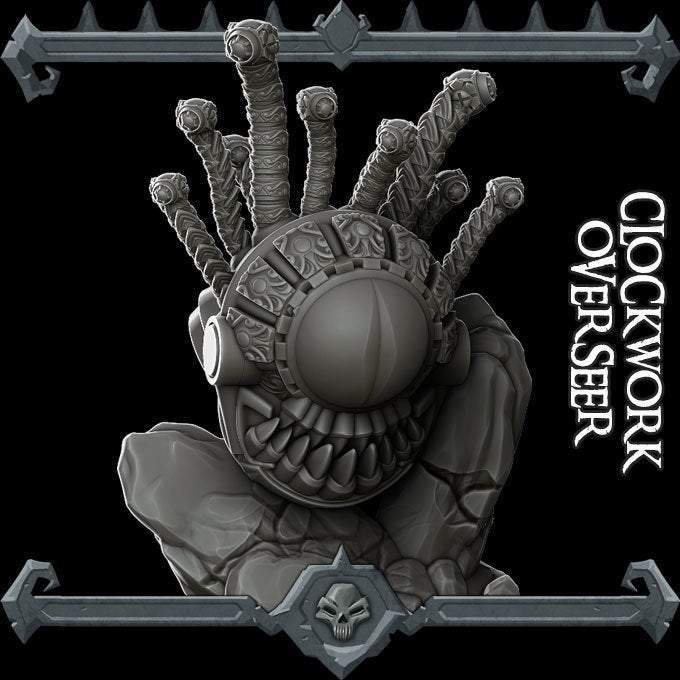 CLOCKWORK OVERSEER - Miniature -All Sizes | Dungeons and Dragons | Pathfinder | War Gaming